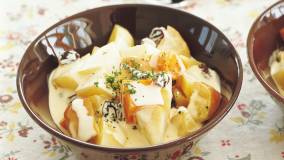 レンジでクリーミーポテサラ