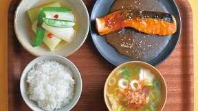 さけのバターじょうゆ定食