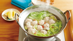 ピリ辛肉だんご鍋