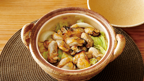 かきのピリ辛みそ鍋