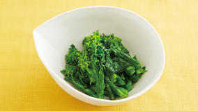 菜の花のからしじょうゆあえ