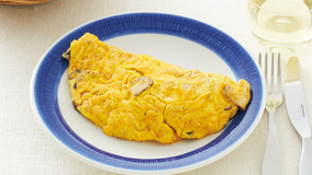 ツナきのこオムレツ