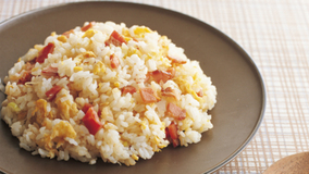 焼き豚、卵、ねぎのチャーハン