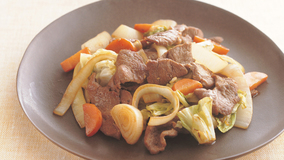 ラムのジンギスカン風ソテー