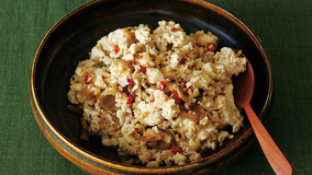 豆腐とひき肉のザーサイ炒め