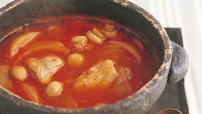 鶏肉と野菜のトマト煮
