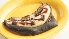 丸ごとバナナのトースター焼き