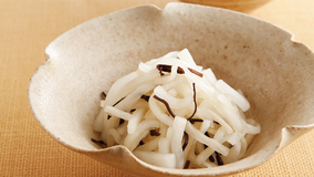 大根の塩昆布あえ