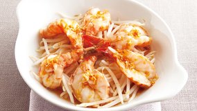 えびともやしの酒蒸し