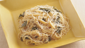しらすと大根の冷製パスタ
