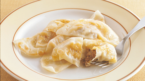 ひき肉とチーズのフライパンソテー