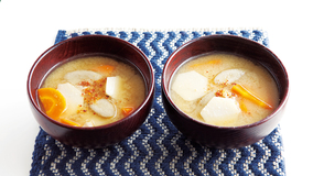 根菜たっぷりのみそ汁