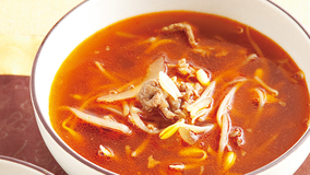 牛肉のピリ辛スープ
