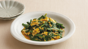 にらと卵の炒め物