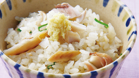 あじの干物の炊き込みご飯