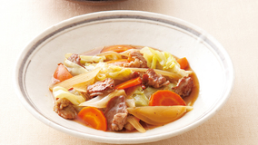 豚肉と野菜のとろみ炒め