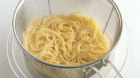 ロングパスタのゆで方