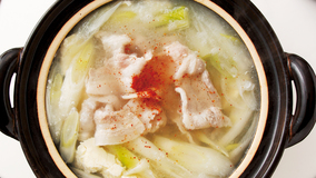 豚肉のおろし鍋