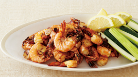 えびのエスニック風マリネ焼き