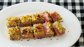 まぐろの香草パン粉焼き