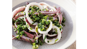 ゆでいかのねぎあえ