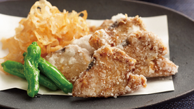 かつおのからし竜田揚げ