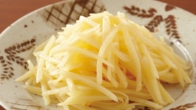 じゃがいもの南蛮酢炒め