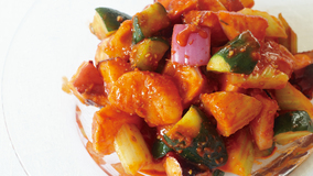 韓国風刺身サラダ