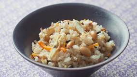 塩麹（こうじ）の雑穀炊き込みご飯