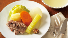 キャベツと塩豚のコトコト煮