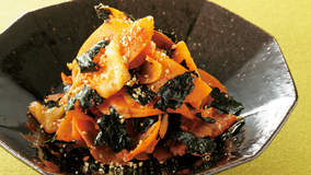 春にんじんのキムチ炒め