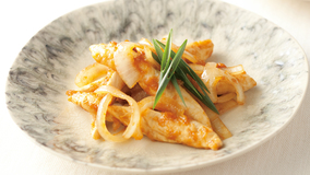 ささ身のしょうが焼き