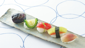 ぬか漬けの一口ずし