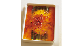 オクラのじょうよ焼き