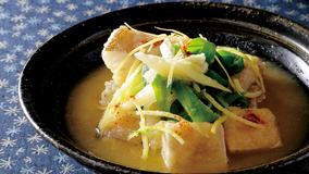 たらの柚子みぞれ仕立て