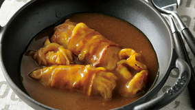 ロールキャベツのスープカレー