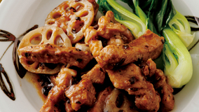 豚肉の豆豉（トーチ）蒸し