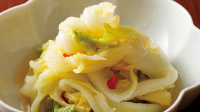 白菜の甘酢あえ