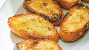 網焼きガーリックトースト