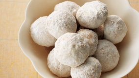 黒砂糖しょうがボールクッキー