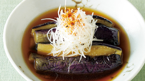 揚げなすのしょうゆ煮