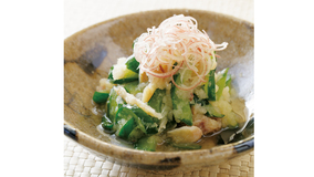 きゅうりと干物のおろしあえ