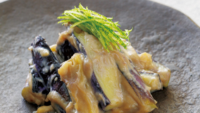 なすの白みそ炒め