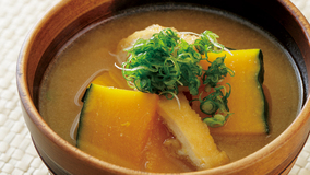 かぼちゃのみそ汁