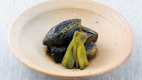 なすとモロッコいんげんの炊いたん