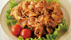 豚肉のソースマリネ