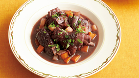 鶏の赤ワイン煮