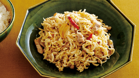 切り干し大根と豚肉の中国風炒め