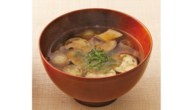 なすとみょうがのみそ汁