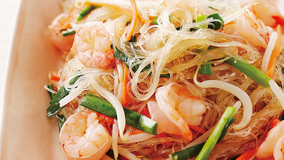 春雨のえびビーフン風